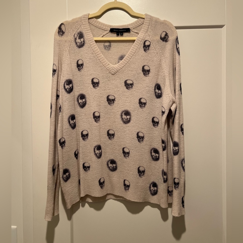 Skull cashmere sweater